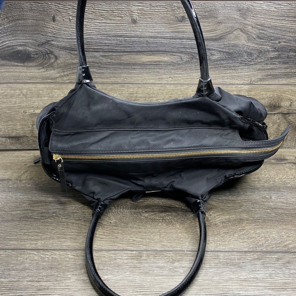 Kate Spade Cross Body Black Puffy Nylon Diaper Bag Gently Used - Picture 2 of 8